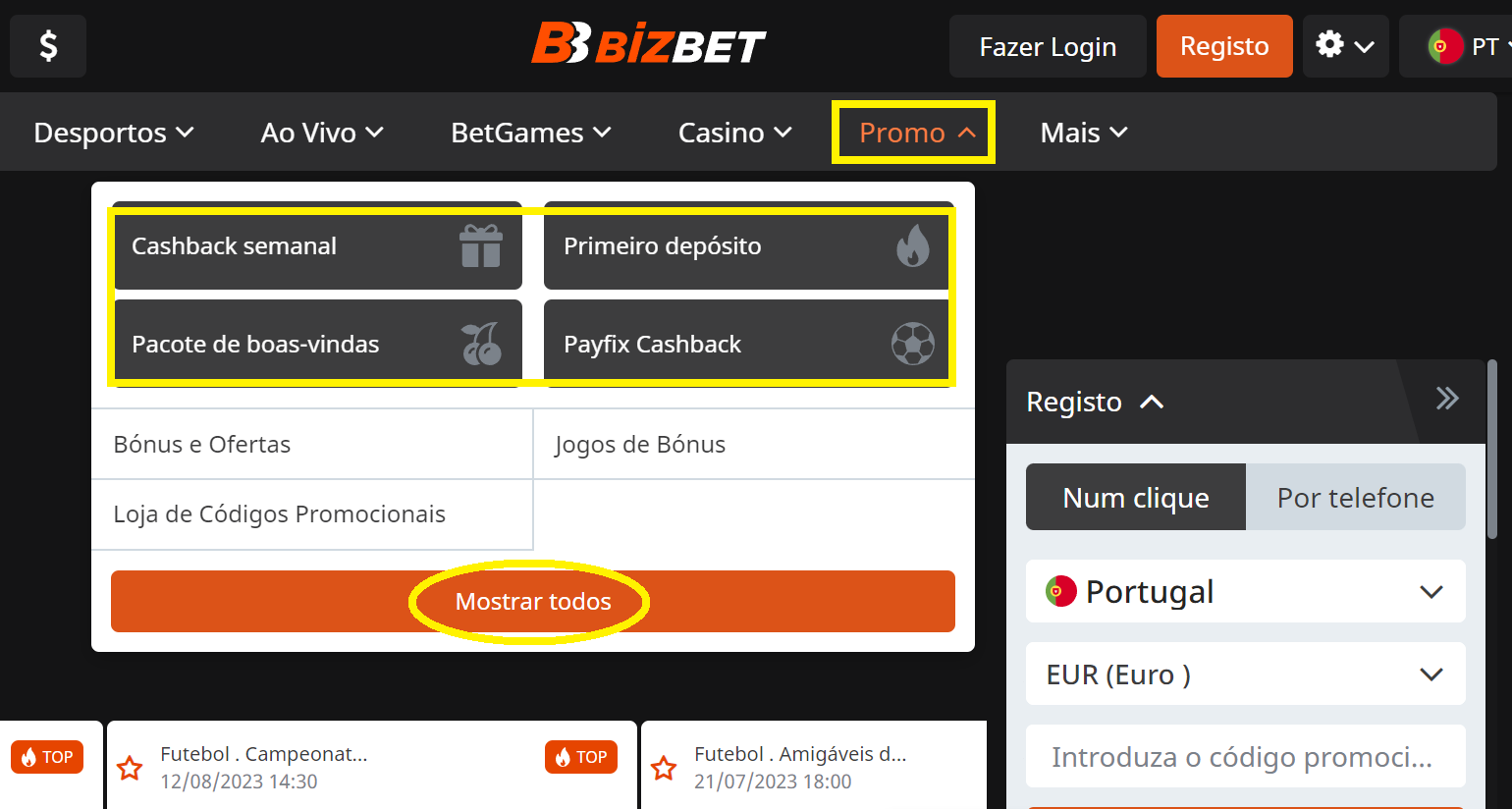 O que é interessante сupom de aposta grátis Bizbet e como activá-lo